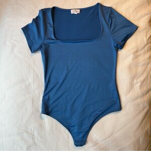 Chic Blue Women's Bodysuit